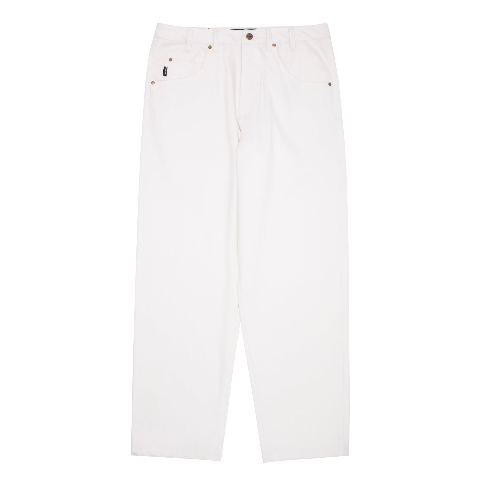 Baggy Denim Pant [White] – GX1000