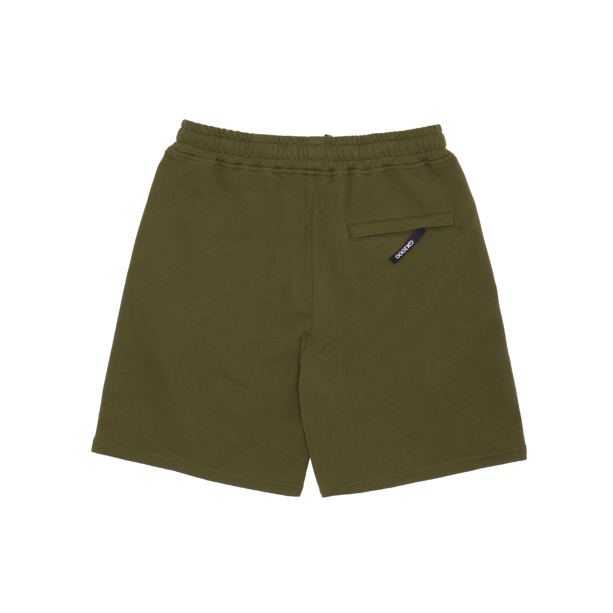 JEANASIS【eL】Short Sweat Pullover Sweat Short [Olive] – GX1000