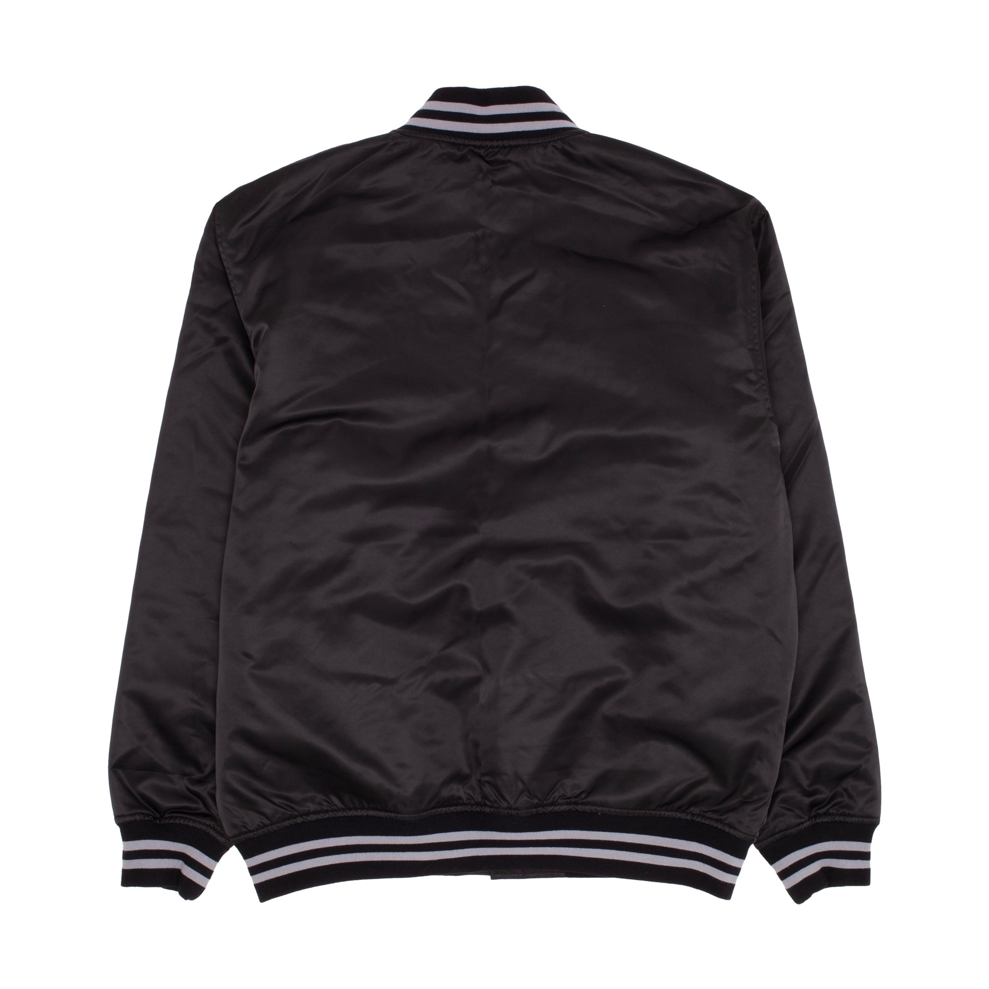 Satin Bomber Jacket [Black] – GX1000