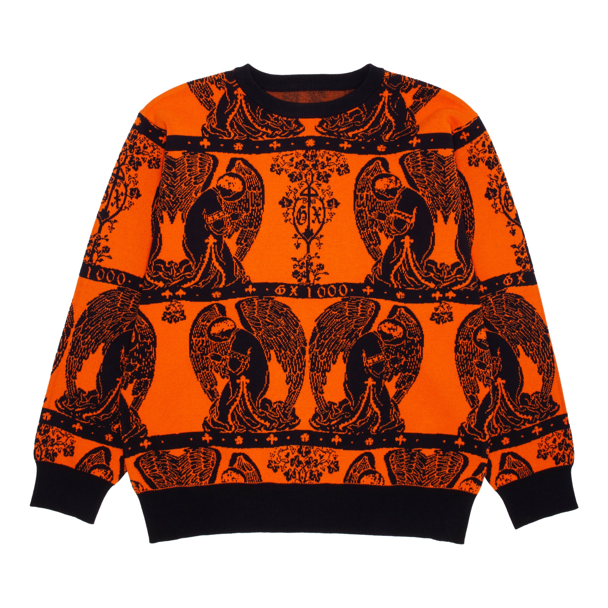 Jacquard Crewneck [Orange]