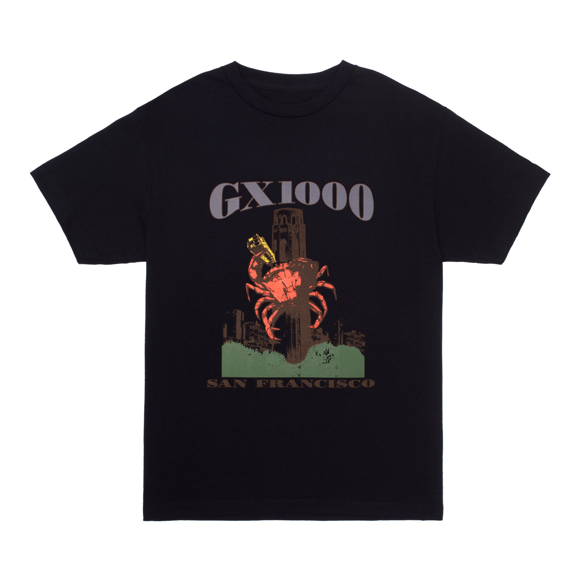 記念グッズ grtxk013 Crab Tee [Black] – GX1000