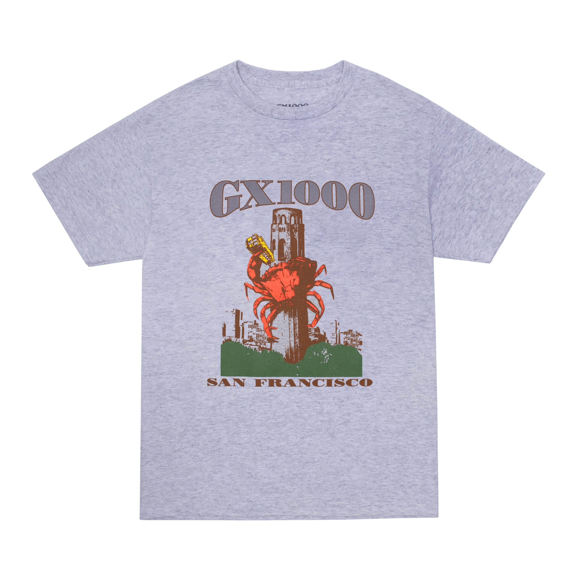 Crab Tee [Grey] – GX1000