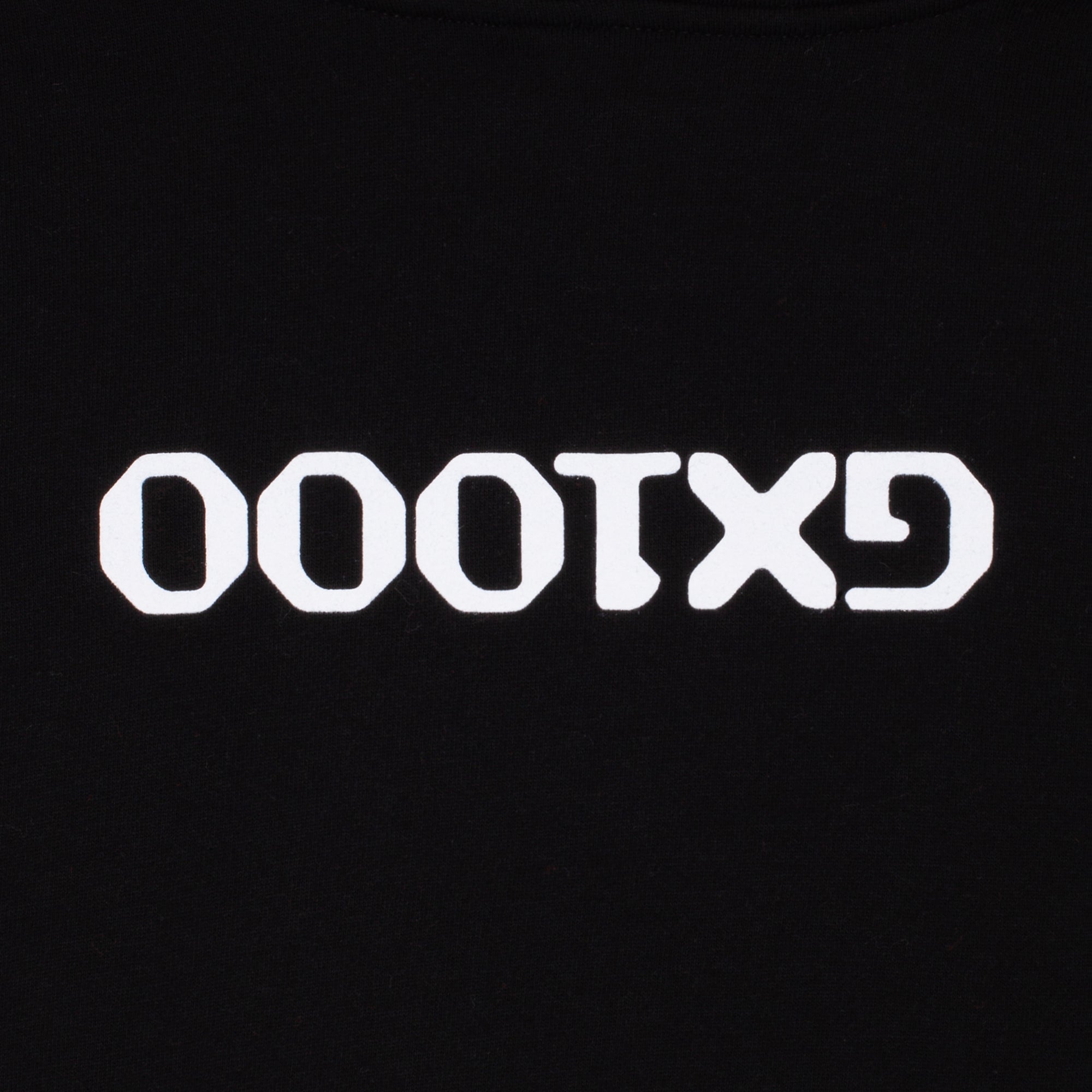 OG Logo Upside Down Hoodie [Black] – GX1000