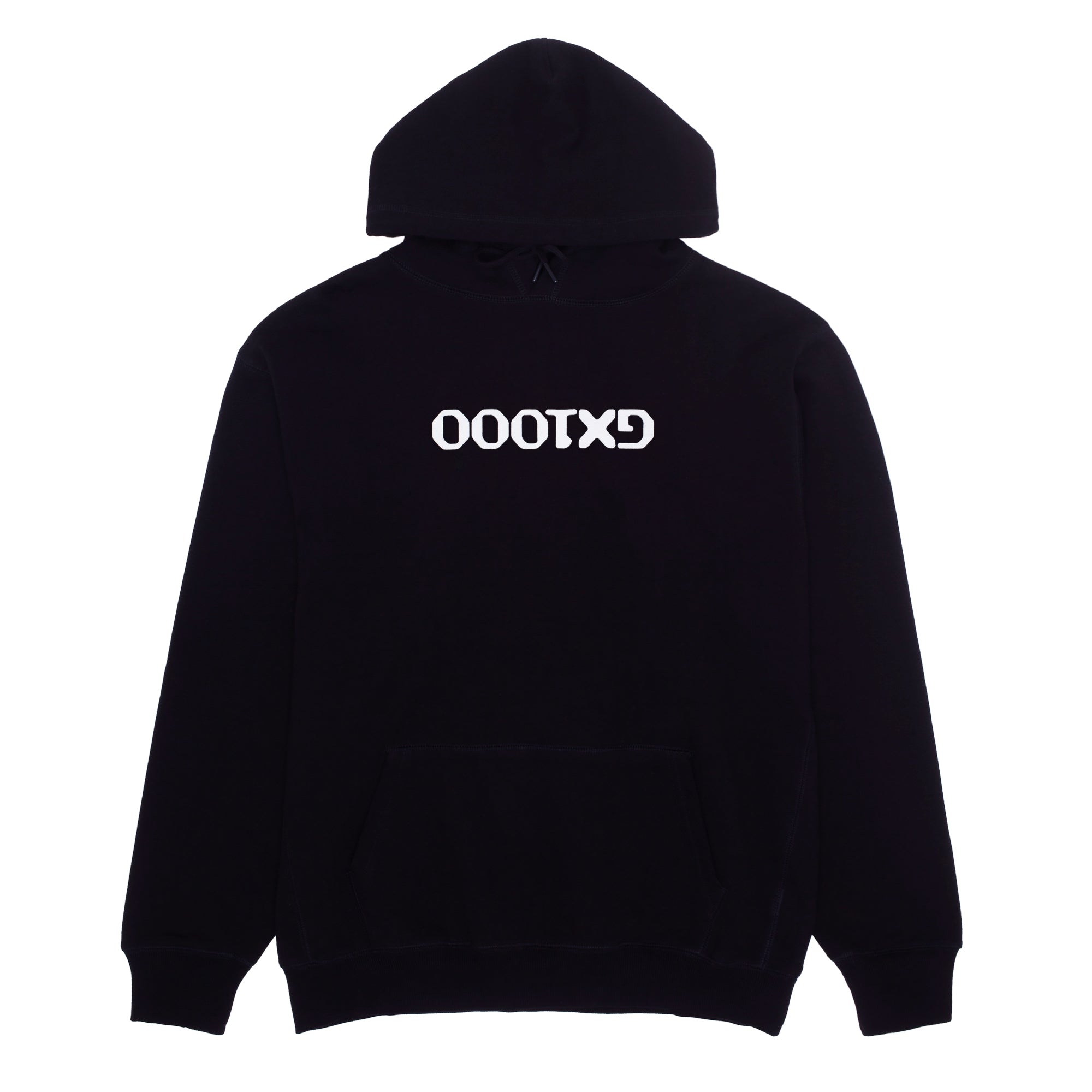 OG Logo Upside Down Hoodie [Black] – GX1000