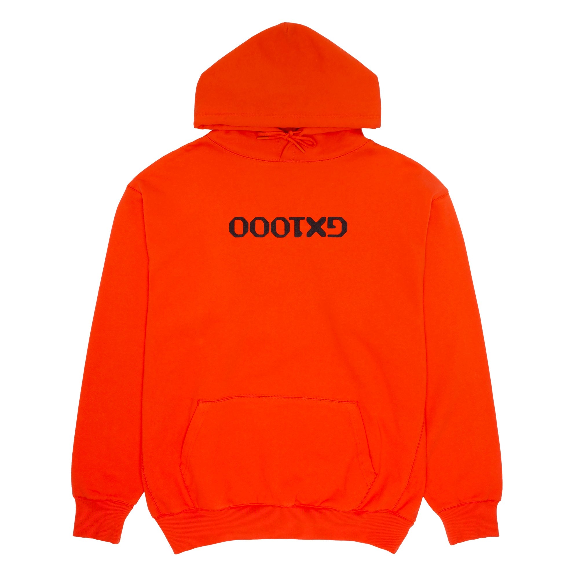OG Logo Upside Down Hoodie [Orange] – GX1000