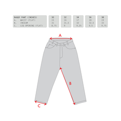 Baggy Pant  [Wine]