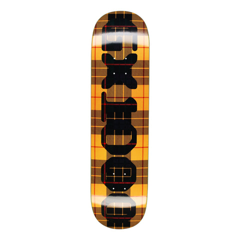 OG Logo Tartan Yellow [8.375]