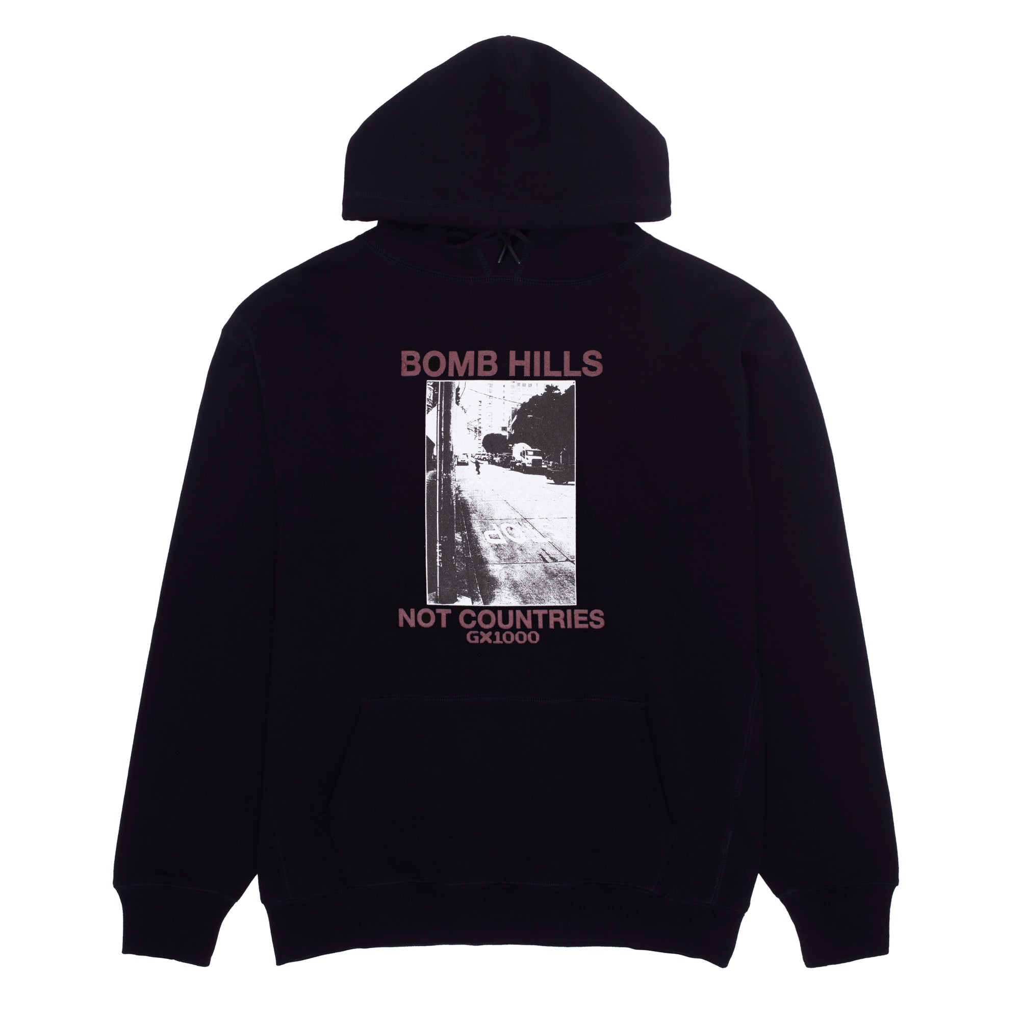 レア! 美品GX1000 袖ロゴプリントパーカー 黒Mジーエックス スケート GX1000 OG LOGO HOODIE / BLACK (ジーエックスセン パーカー