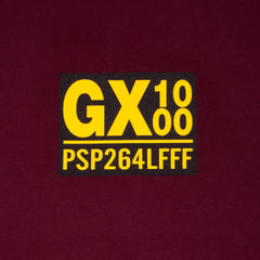PSP Hoodie [Burgundy W/ Yellow Font]