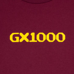 OG Logo Tee [Burgundy W/ Yellow Font]