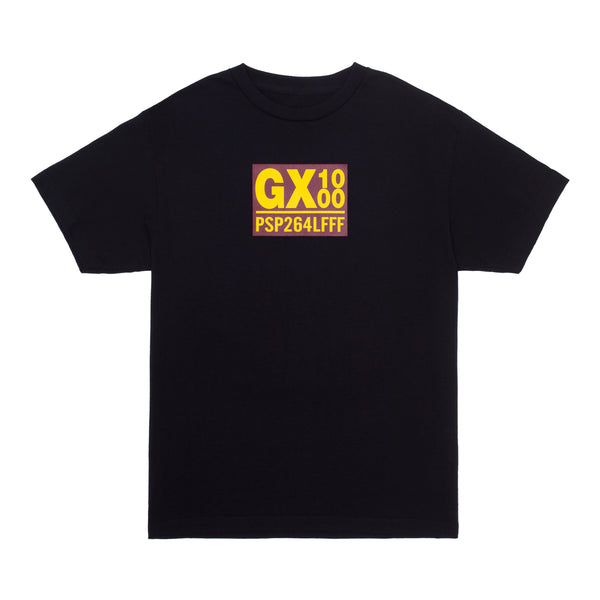 PSP Tee [Black W/ Burgundy & Yellow Font]
