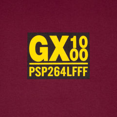 PSP Tee [Burgundy W/ Yellow Font]