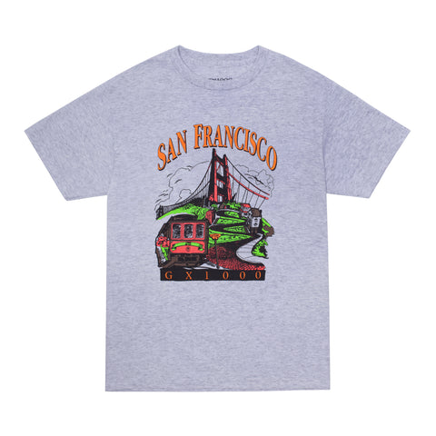 Tourist Tee [Heather Grey]