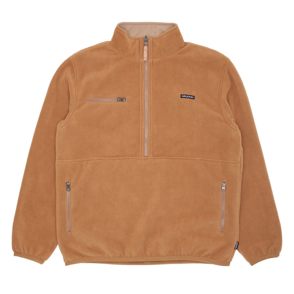 Reversible Polar Fleece Jacket [Tan]