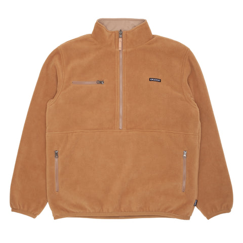 Reversible Polar Fleece Jacket [Tan]