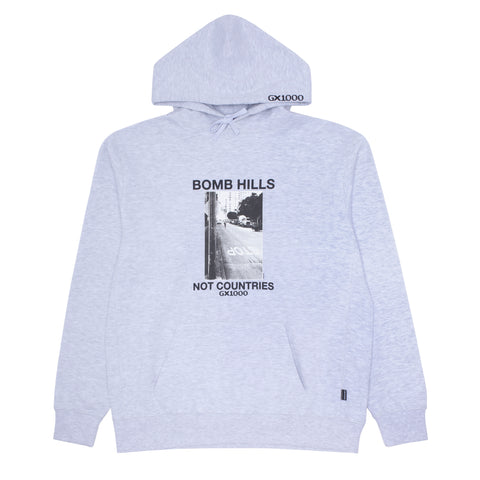 Bomb Hills Not Countries Hoodie [Ash]
