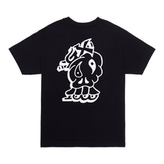 Big Mind Over Matter Tee [Black w/ White Font]