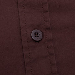 Big Pocket Short Sleeve Button Down [Brown]