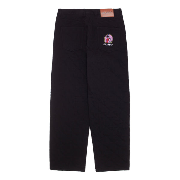 Baggy Pant Quilted [Black] – GX1000