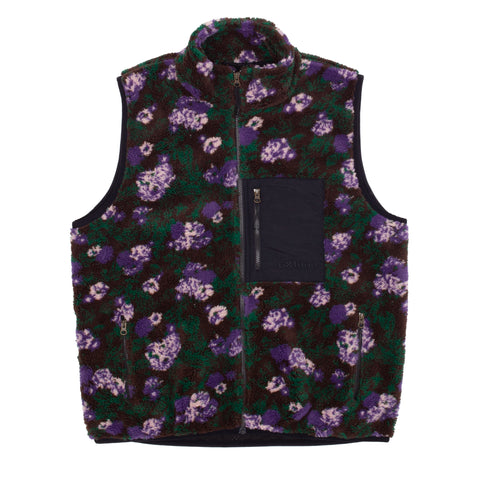 Sherpa Vest [Floral]