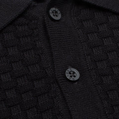 Polo Knit Shirt [Black]