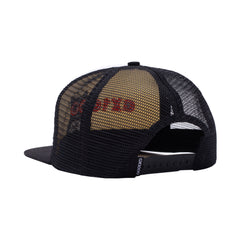Owl Trucker Hat [Black / White]