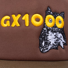 Owl Trucker Hat [Brown / Green]