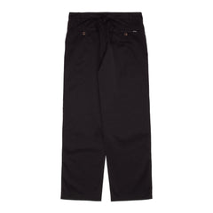 Chino Pleated Pant [Black]