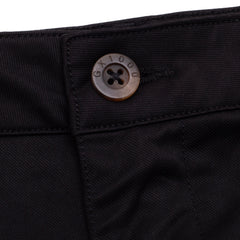 Chino Pleated Pant [Black]