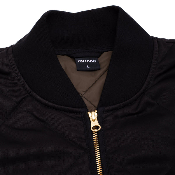 Quilted Mechanic Jacket [Black] – GX1000