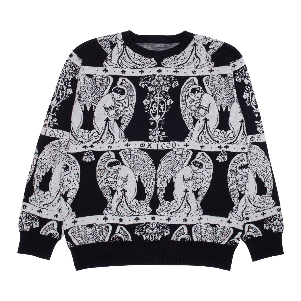 GX1000 JACQUARED CREWNECK SWEATSHIRT - ニット/セーター