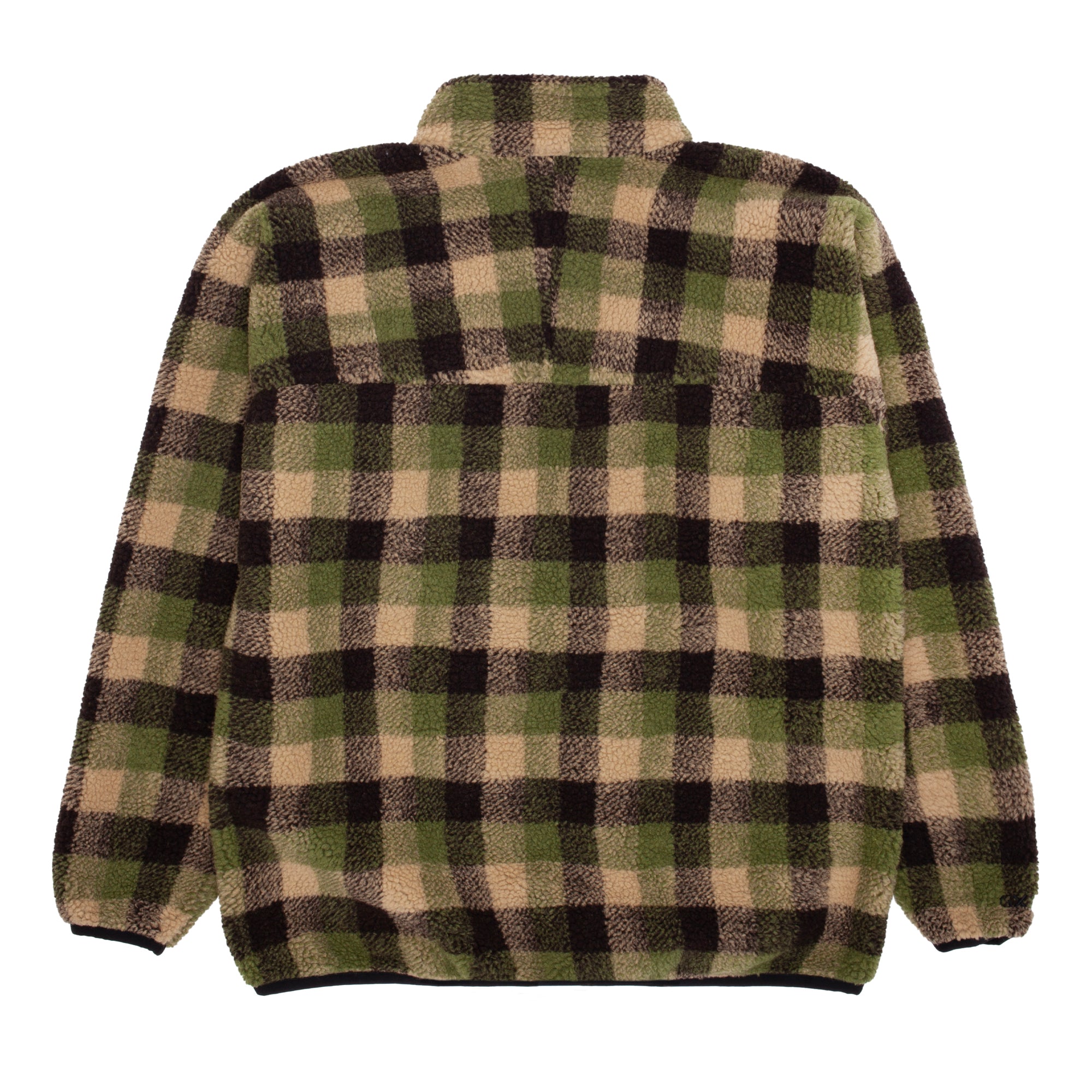 Sherpa Fleece [Green Plaid] – GX1000