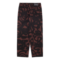 Baggy Pant Sprayed [Brown]