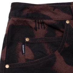 Baggy Pant Sprayed [Brown]