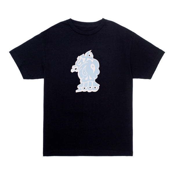 Mind Over Matter Tee [Black w/ Baby Blue]