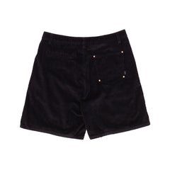 Double Knee Corduroy Short [Black]