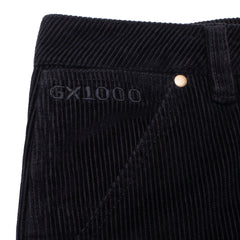 Double Knee Corduroy Short [Black]