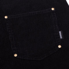 Double Knee Corduroy Short [Black]