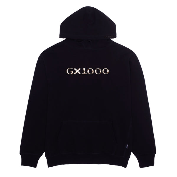 OG Logo Hoodie [Black w/ Leopard]