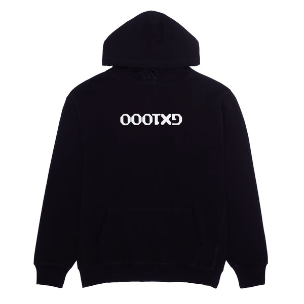 OG Logo Upside Down Hoodie [Black]