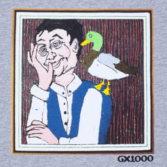 Man With Duck Tee [Grey]