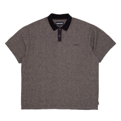 Polo Linen Shirt  [Black Ash]