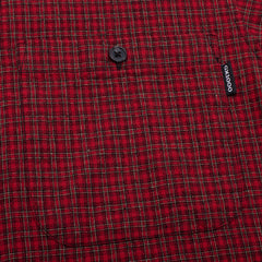 Short Sleeve Button Down [Red Plaid]