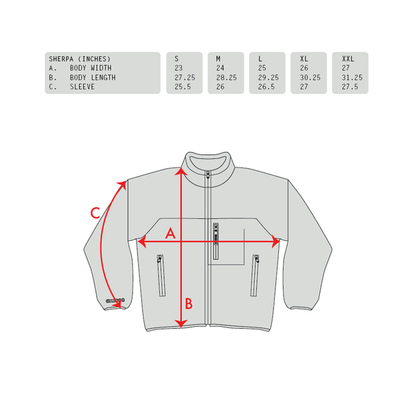 Sherpa Fleece [Mustard] – GX1000