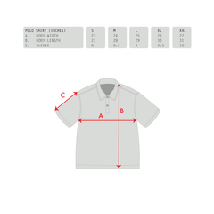 Polo Linen Shirt  [Black Ash]