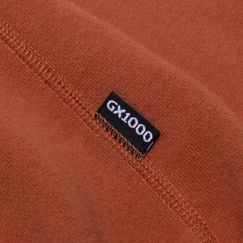 Mini OG Logo Hoodie [Black/Rust] – GX1000